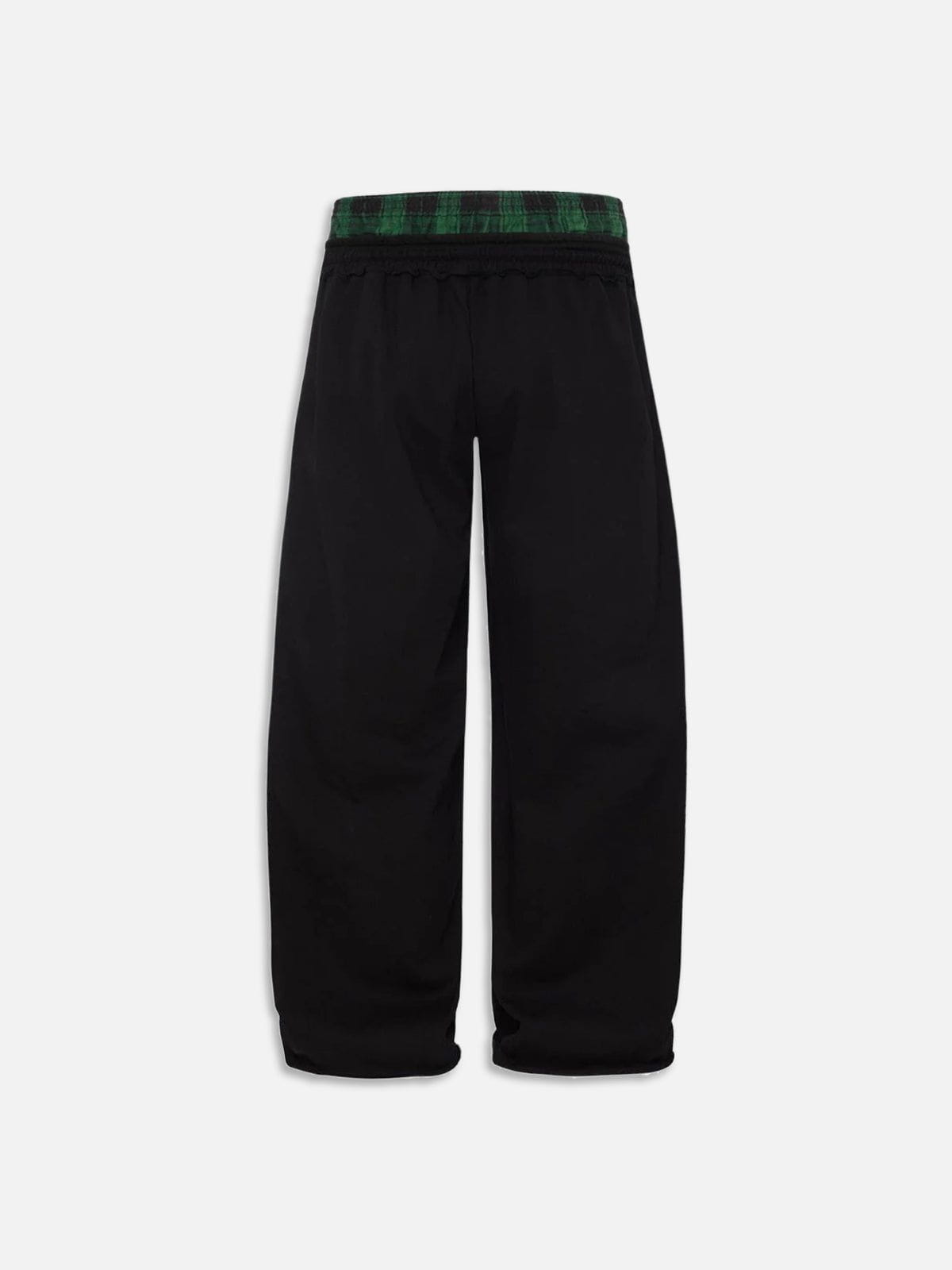 Double Waist Baggy Sweatpants