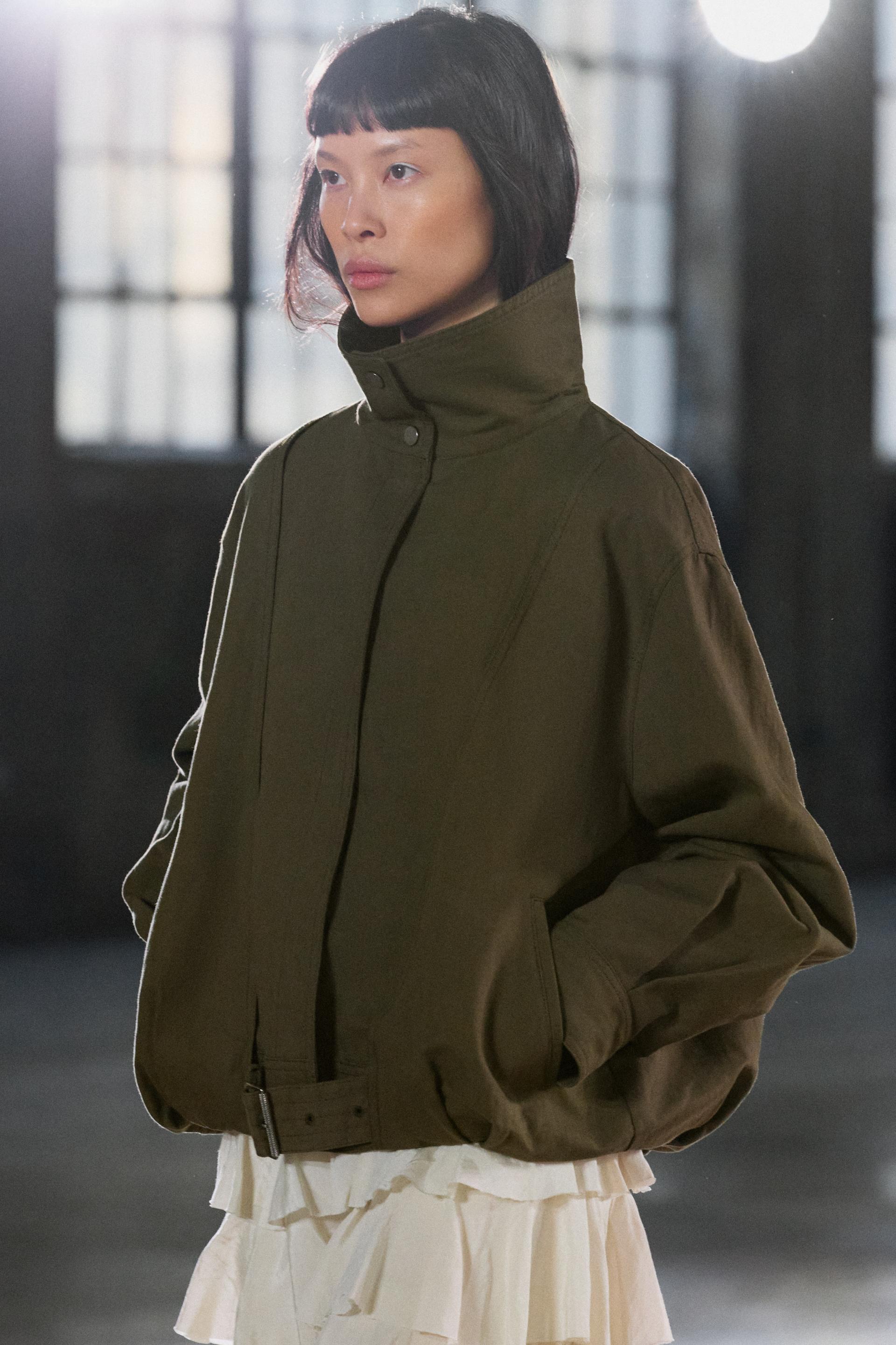 Viral Buckle Bomber Jacket