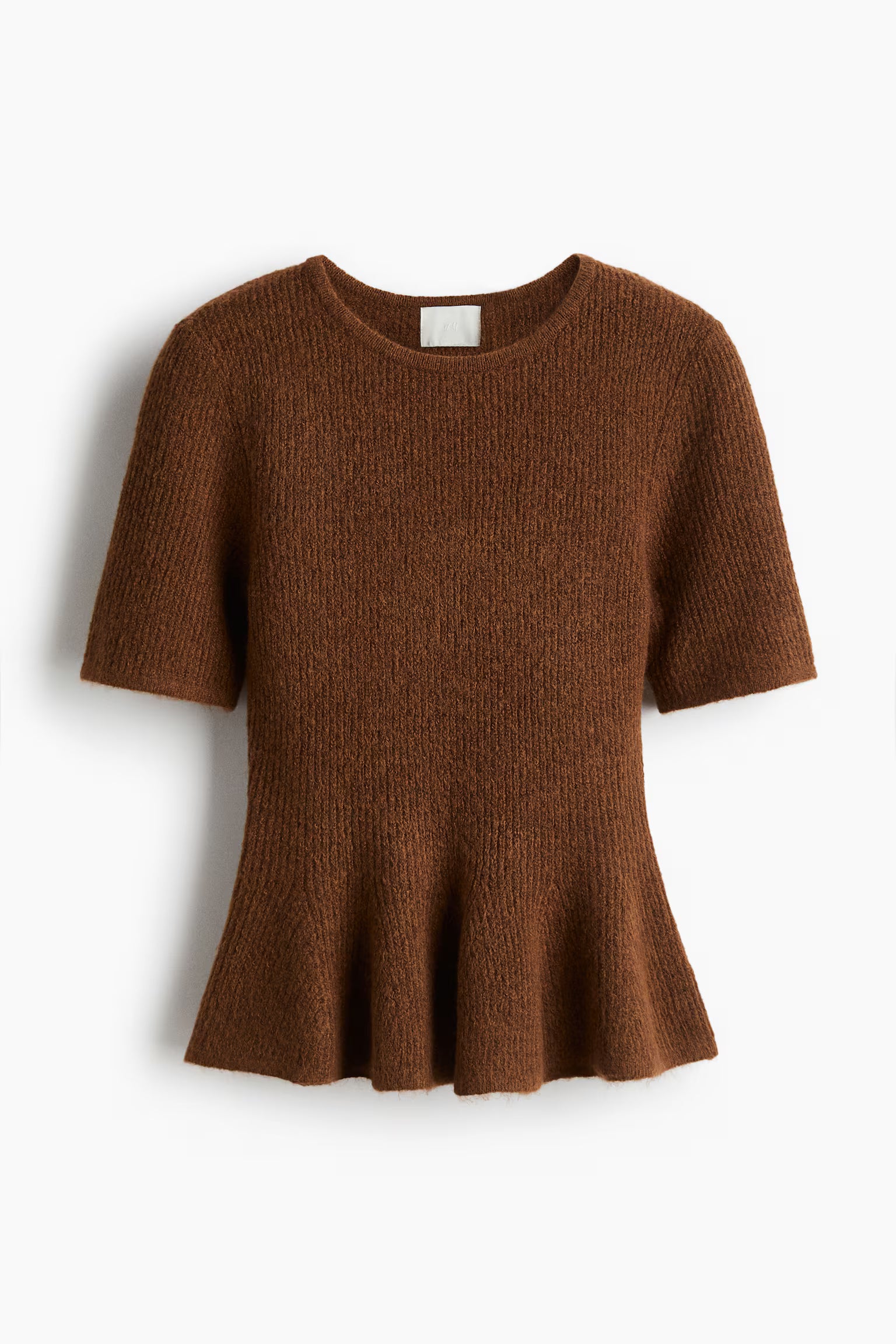 The Rib-Knit Wool Top