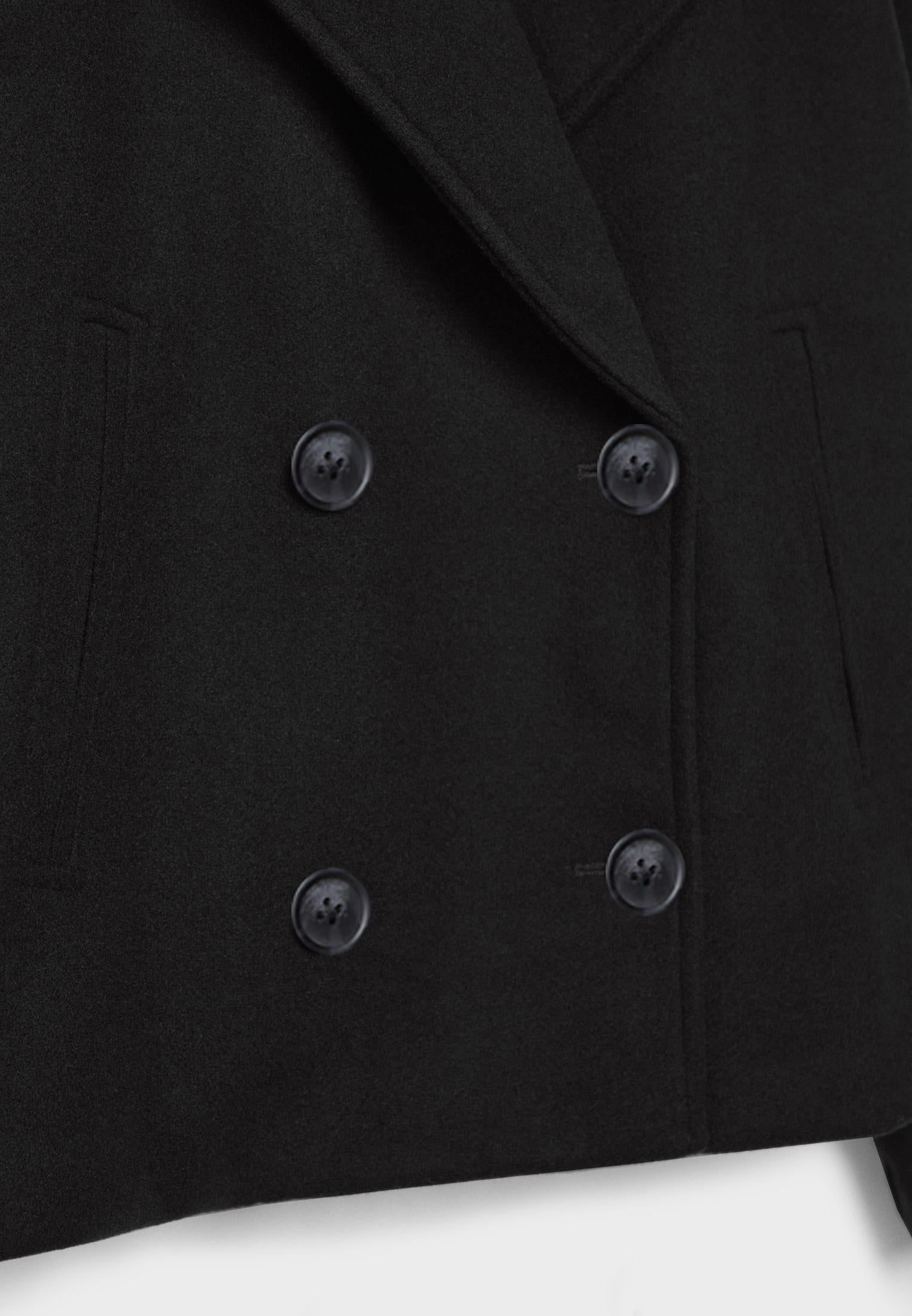 Olivia - Chique Double Breasted Cropped Jacket