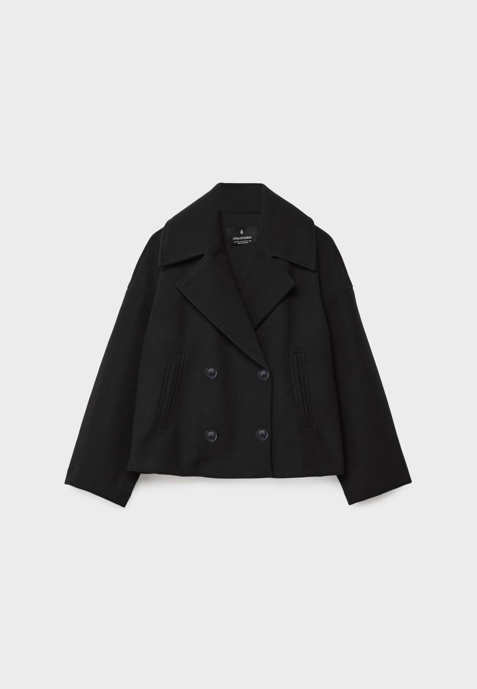 Olivia - Chique Double Breasted Cropped Jacket