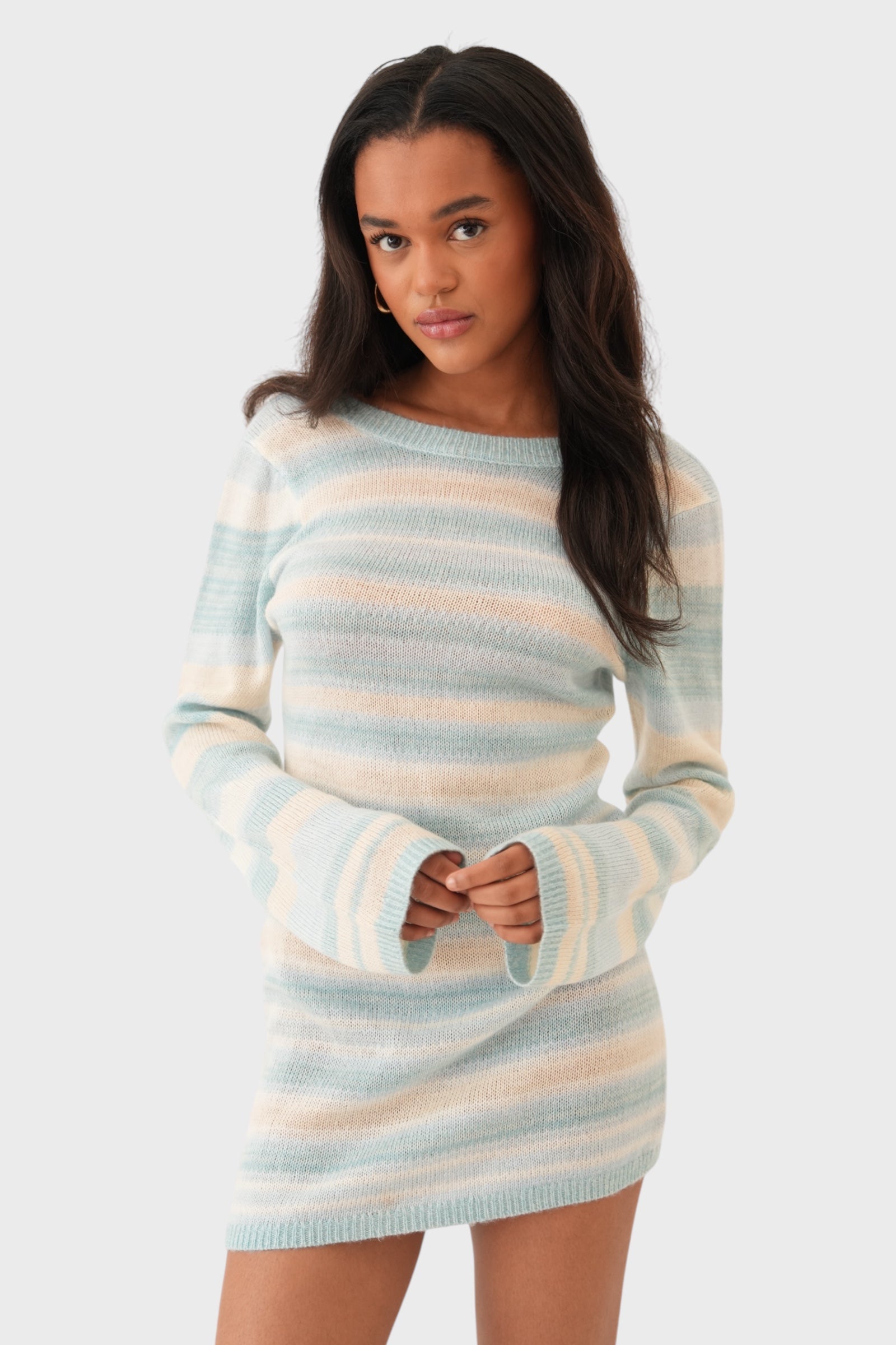 Cosy Ocean Knit Dress