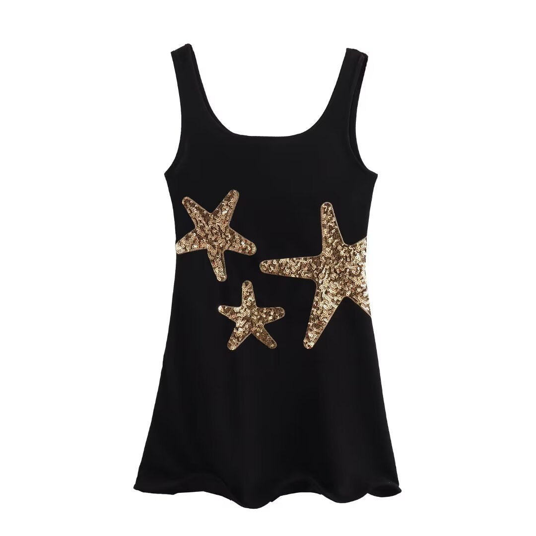 Starfish Mini Dress in Jersey