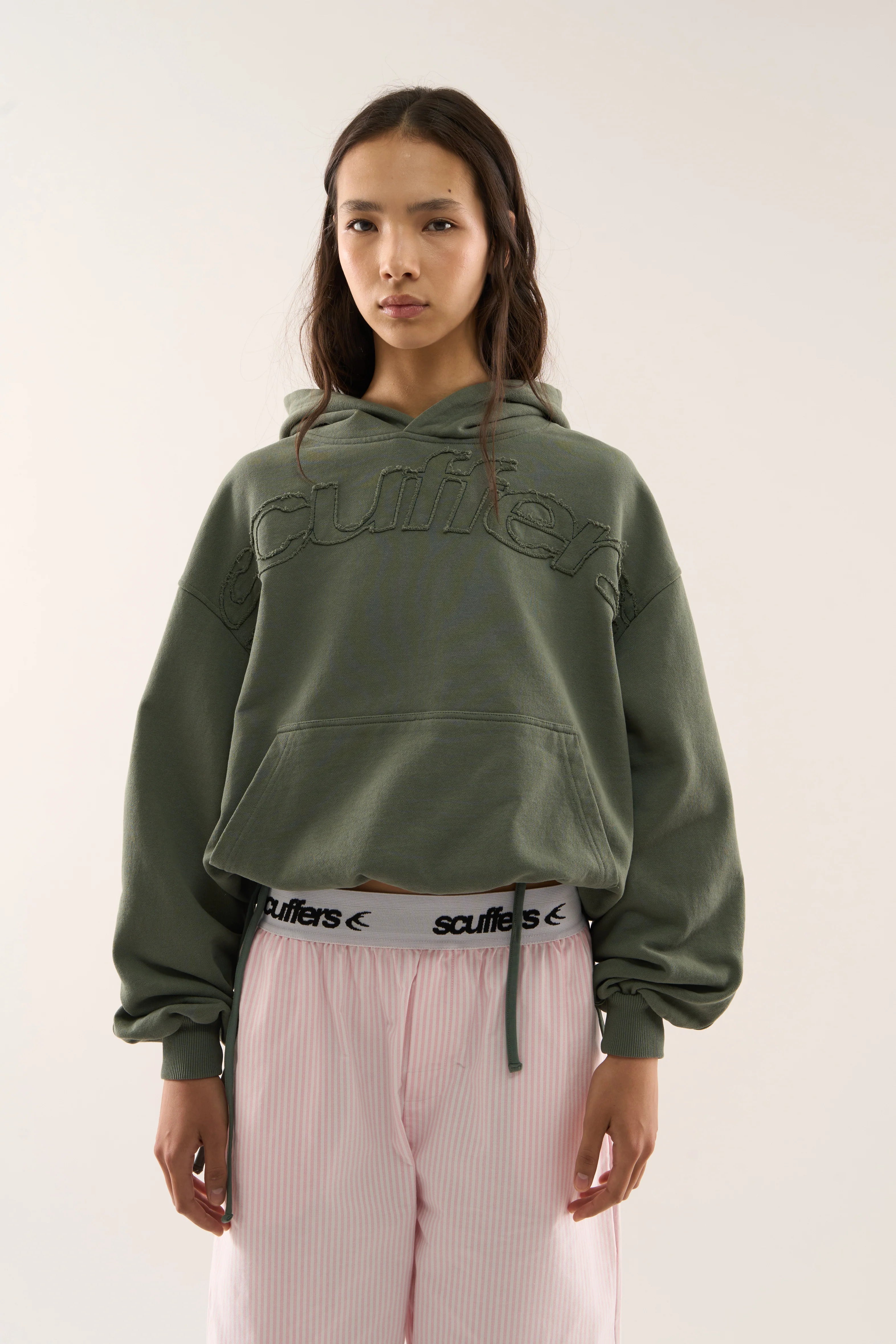 Raw Textured Hoodie
