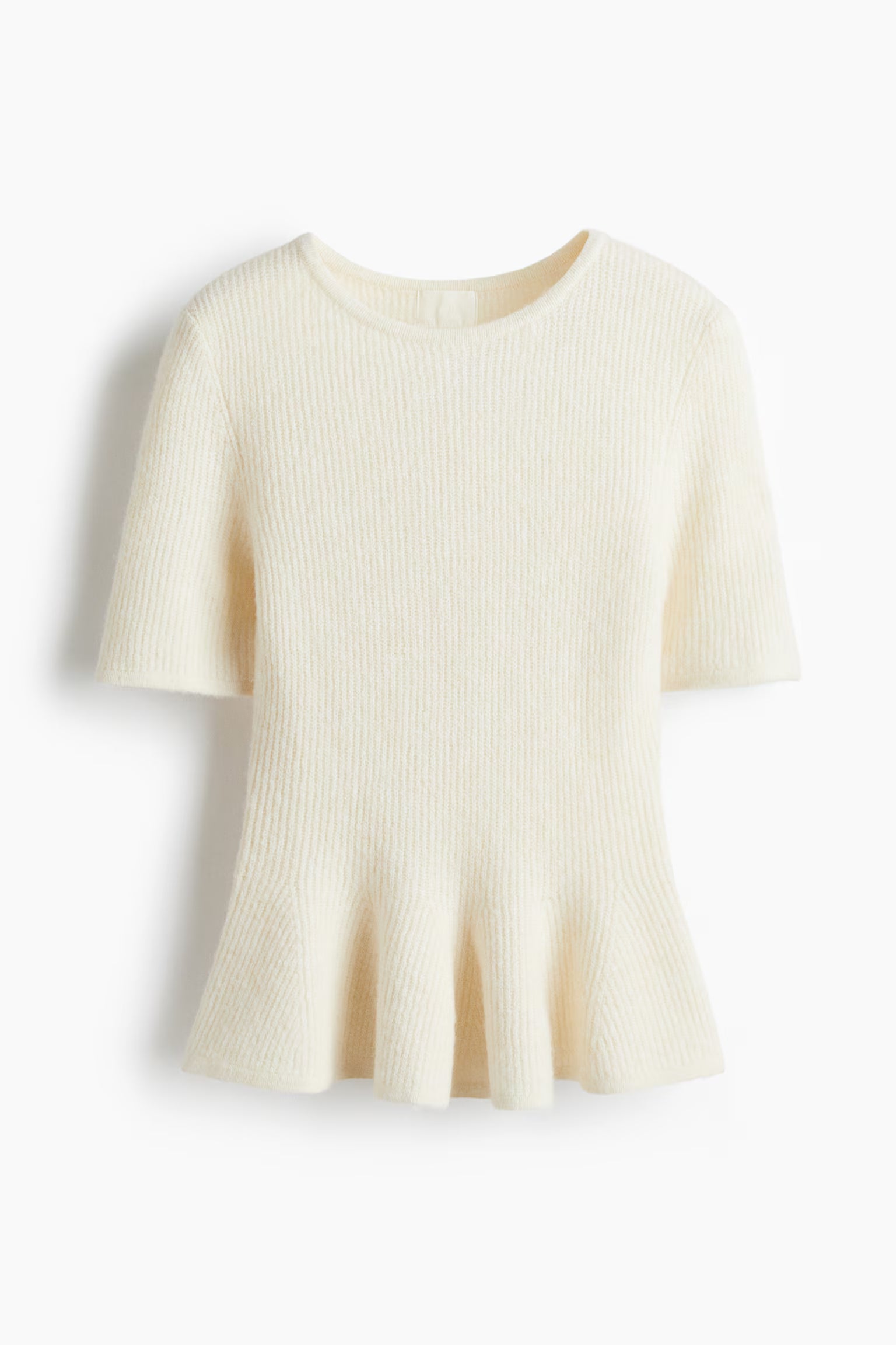 The Rib-Knit Wool Top