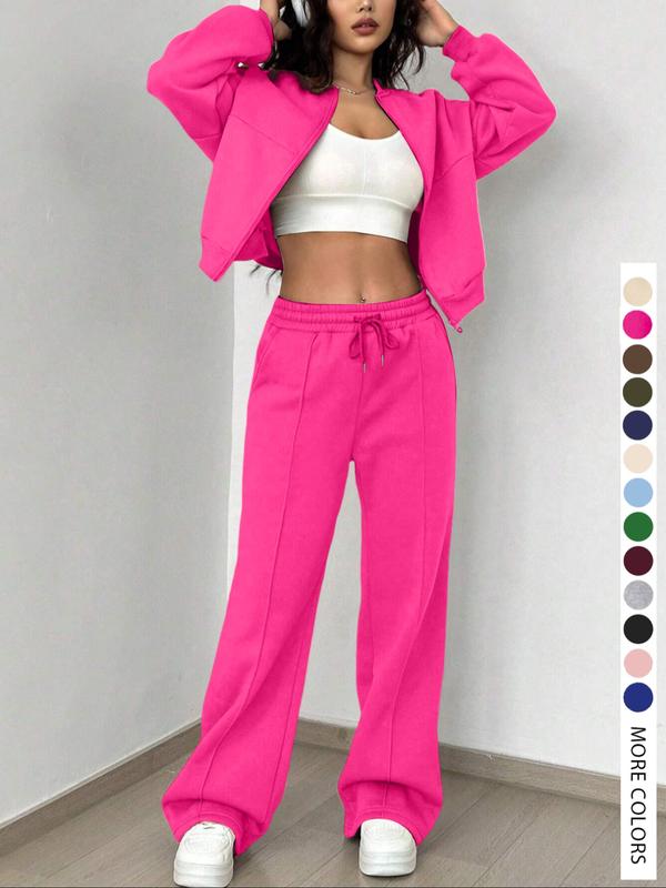 Essential Zip-Up Two-Piece Set