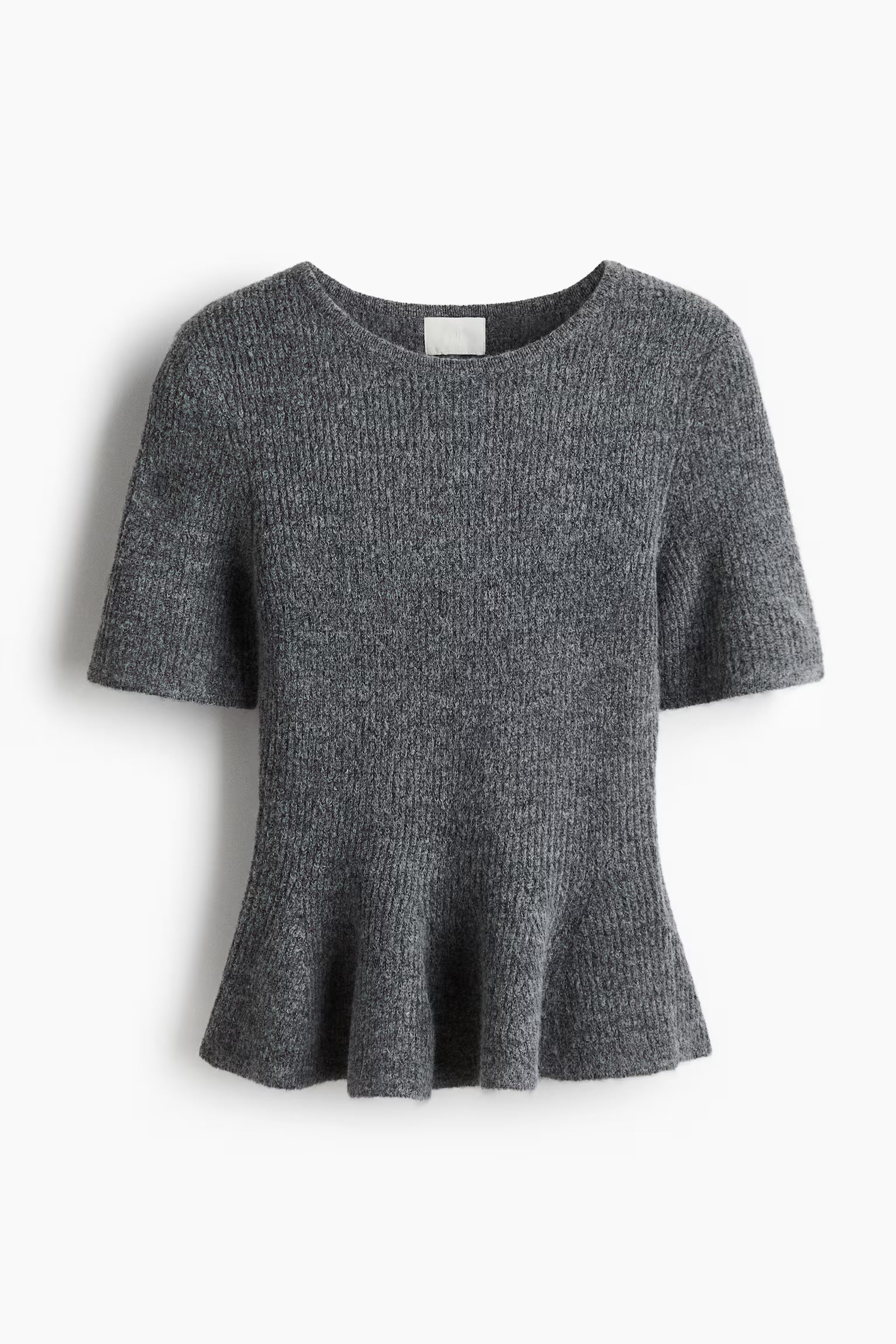 The Rib-Knit Wool Top