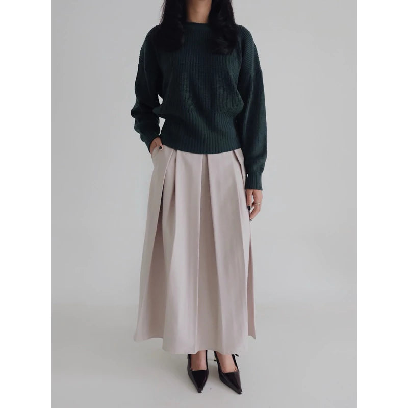 Issa | Puffy Sleeve Knit Sweater