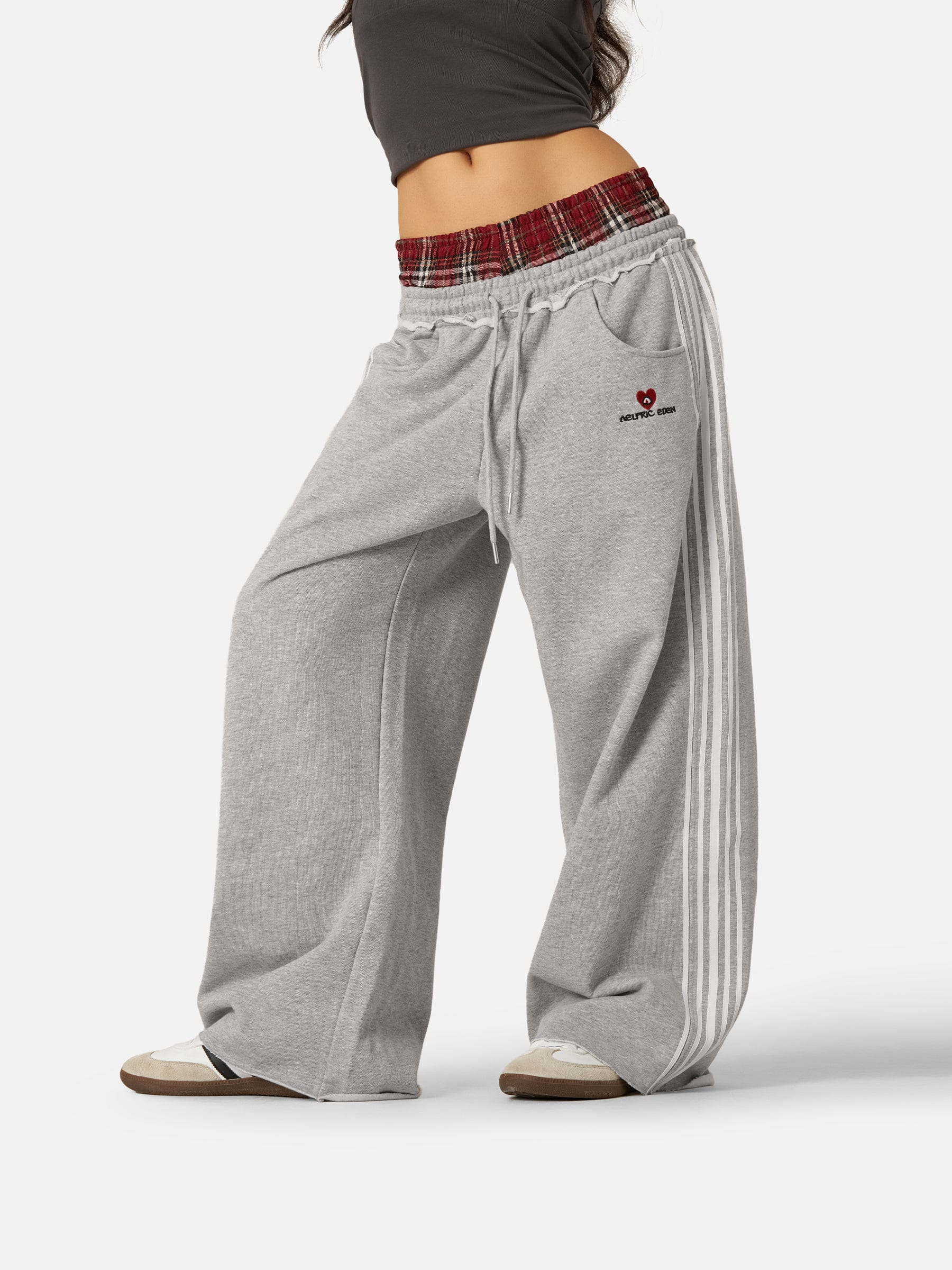 Double Waist Baggy Sweatpants