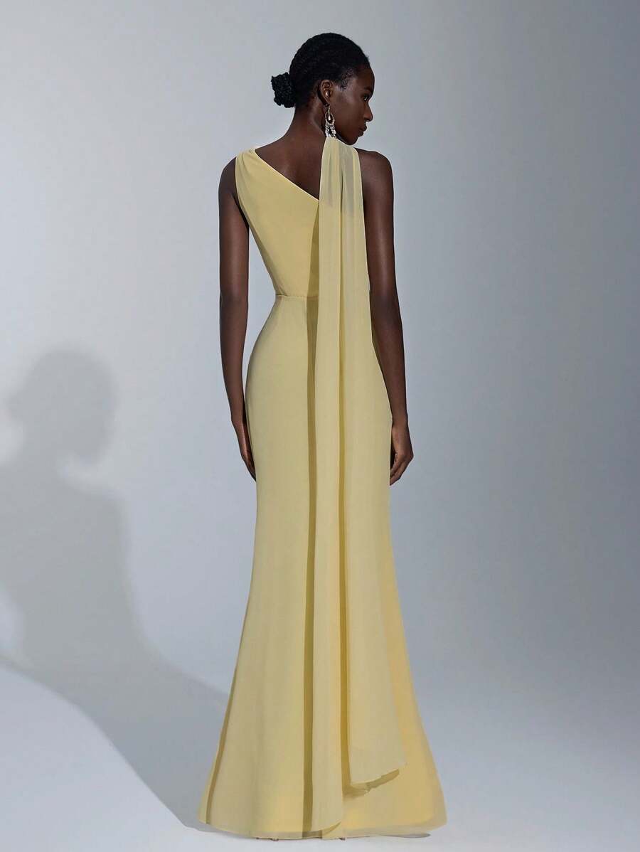 SELENA | ONE-SHOULDER BODYCON DRESS