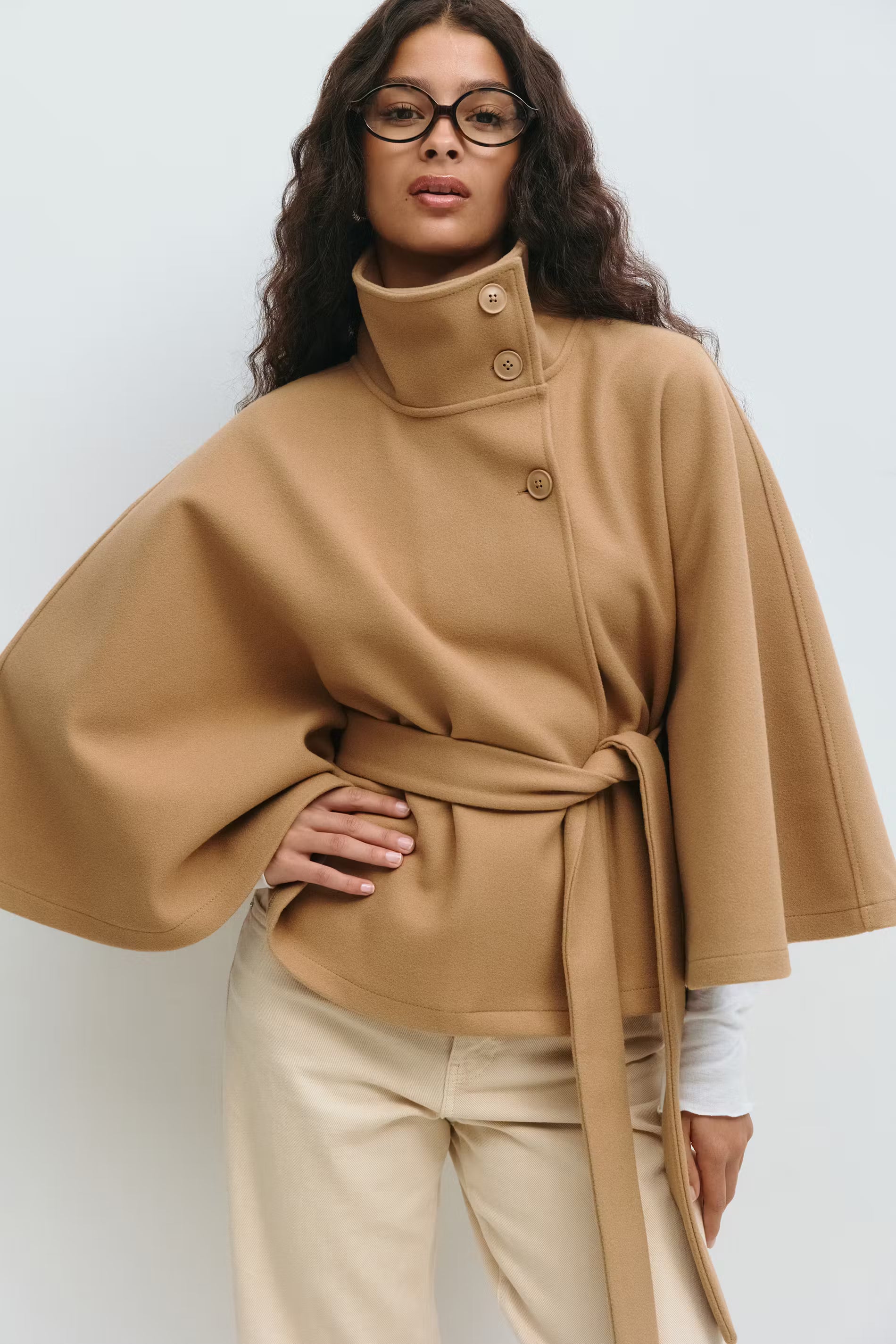Cape Trench Coat