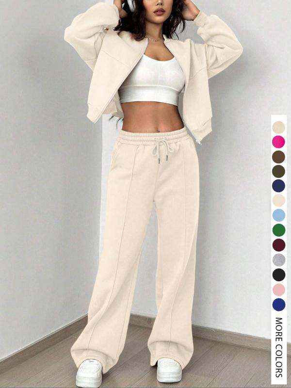 Essential Zip-Up Two-Piece Set