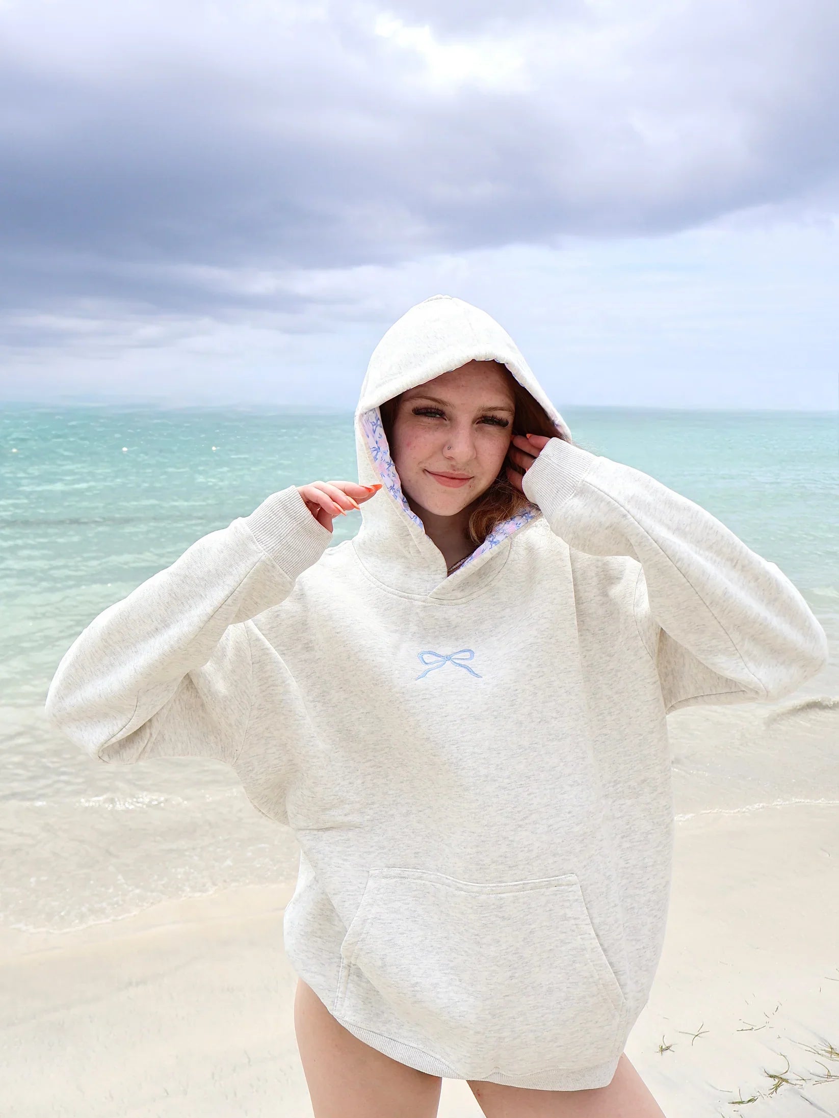 Prisana Bow Hoodie
