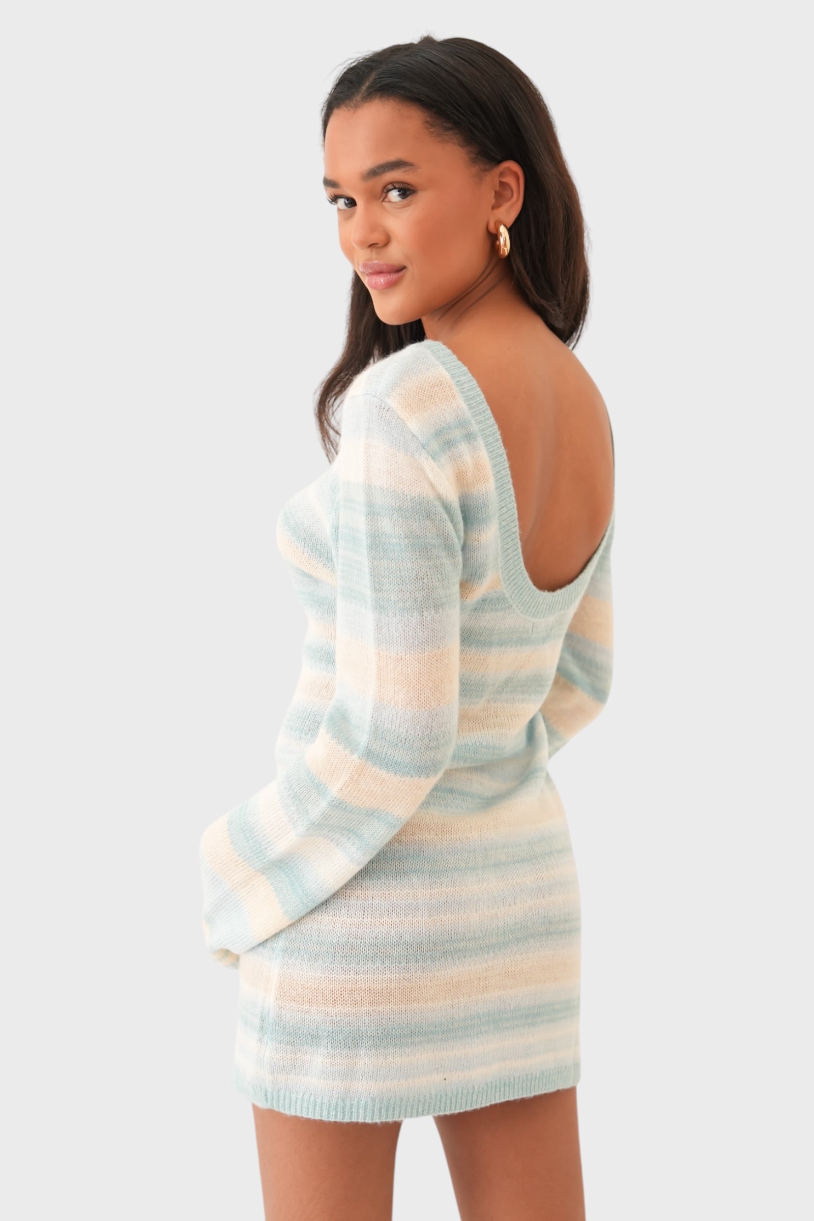 Cosy Ocean Knit Dress