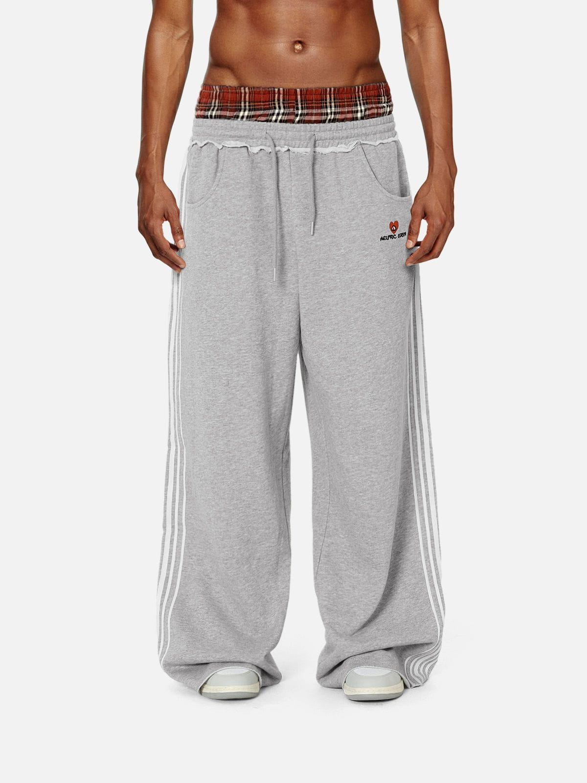 Double Waist Baggy Sweatpants